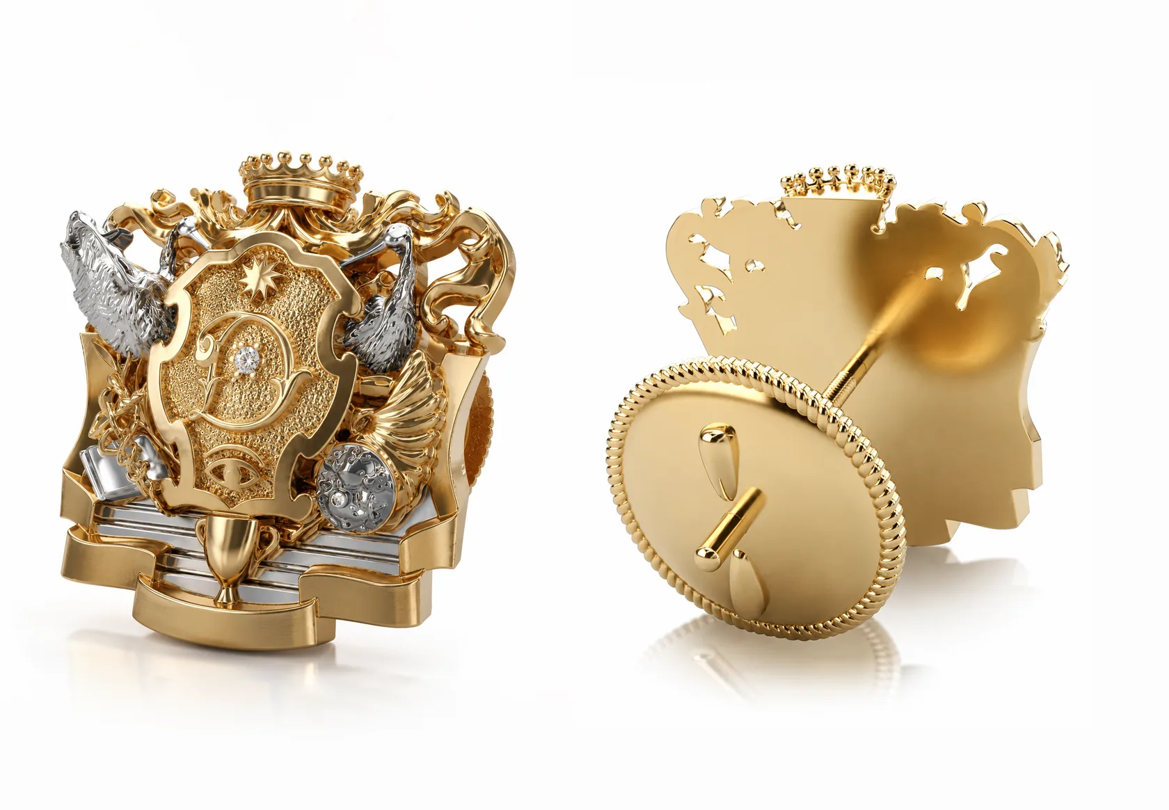 Family Crest Pin