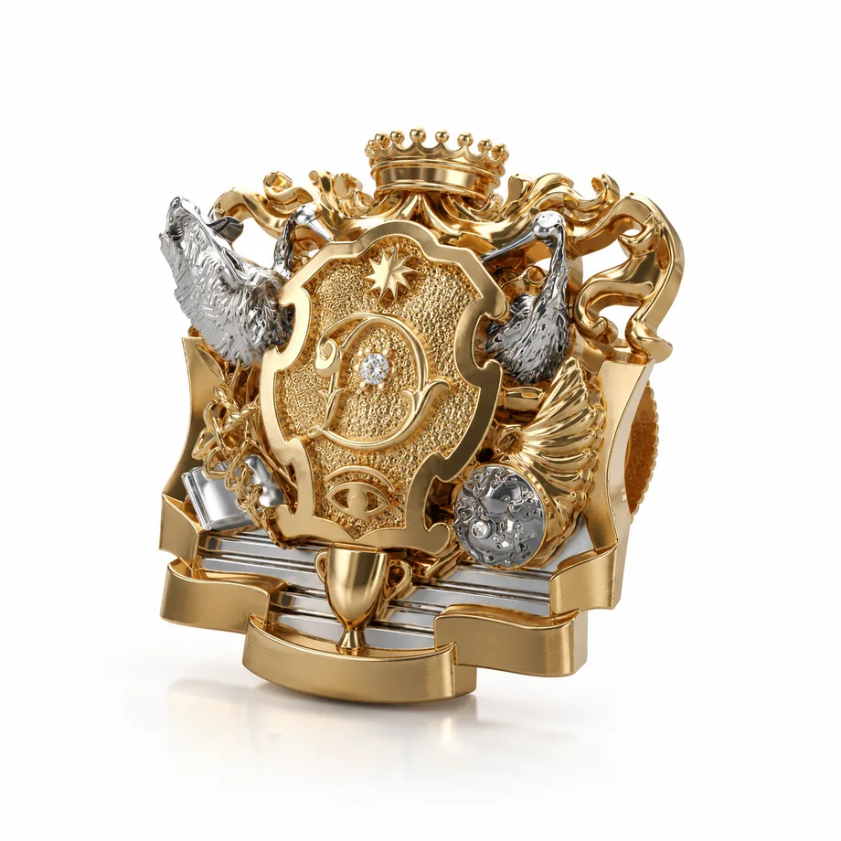 Family Crest Pin